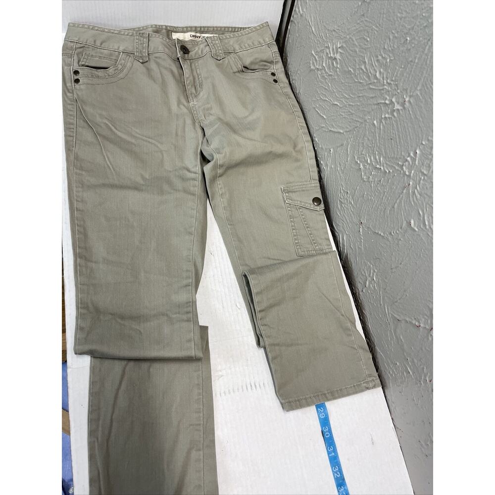 DKNY‎ Jeans Womens Khaki Beige Tan Size 4 Stretch Cotton Pants